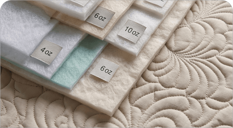 Choosing a wadding weight