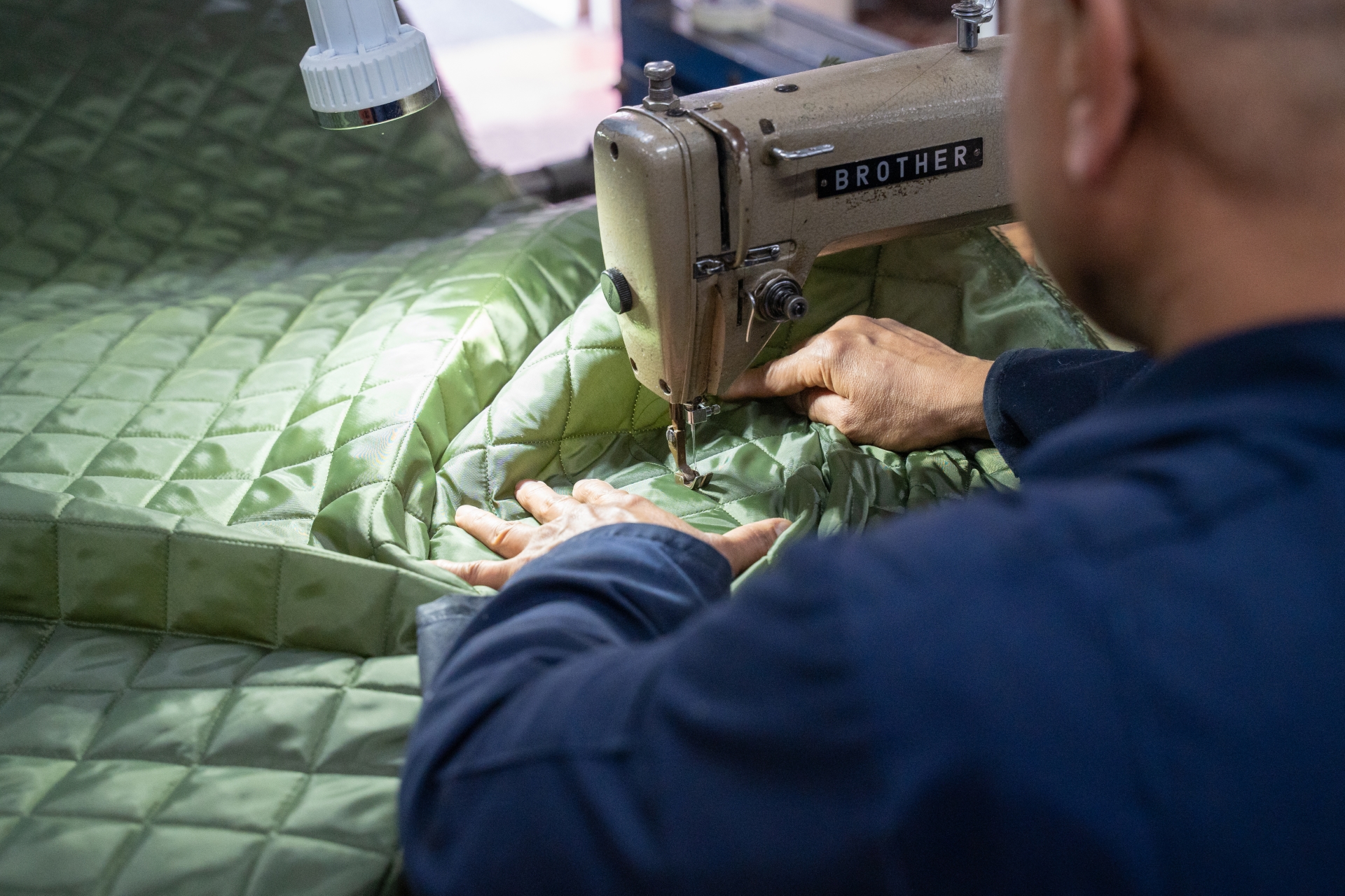 Quilt stitching